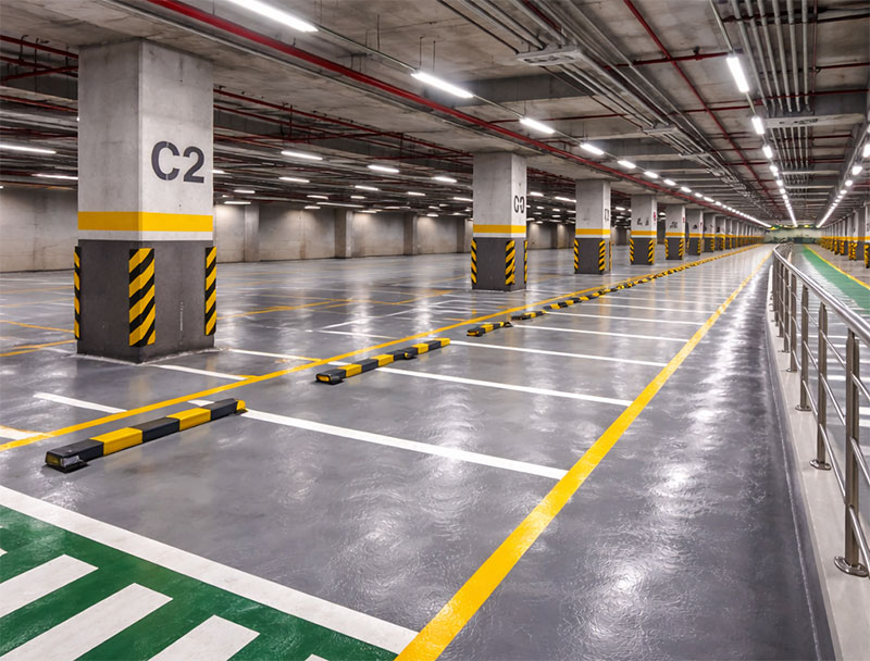 AVM Otoparkı Zemin Yenileme Projesi